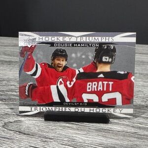 Upper Deck | Tim Hortons 2023-24: Hockey Triumphs #HT-12: Dougie Hamilton - Card